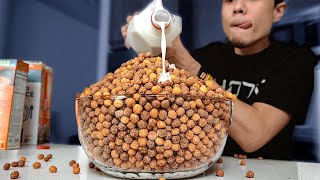 MASSIVE Reeses Puffs Cereal CHALLENGE 6000 Cals [upl. by Isidor401]