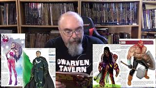 Mutants and Masterminds  Rogues Gallery  Dwarven Tavern Review [upl. by Nylyram762]