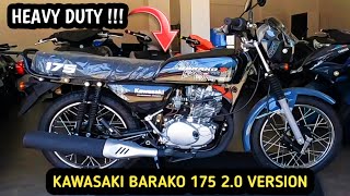 KAWASAKI BARAKO 175 20 VERSION 2024 MODEL  Pwede sa lahat [upl. by Nireil549]