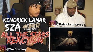 Kendrick Lamar SZA  All The Stars  REACTION [upl. by Aiasi]