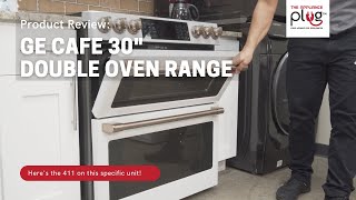 GE Cafe 30quot Smart SlideIn Double Oven Induction Range Review [upl. by Yecal]