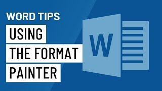 Word Quick Tip Using the Format Painter [upl. by Alliuqaj861]