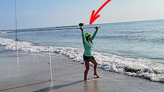 How To Cast A Surf Fishing Rod For Distance amp Accuracy [upl. by Strohbehn]