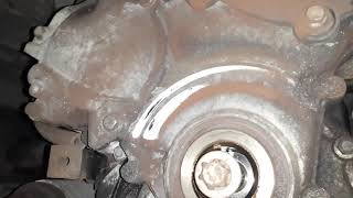 Renault Crankshaft Pulley Crankshaft Pulley Removal Change [upl. by Eidorb]