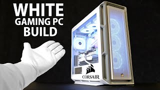 Building a White Gaming PC 2023 [upl. by Kamp]