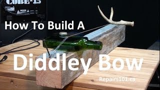 Diddley Bow  How to Build A Traditional One String Instrument [upl. by Tuinenga]