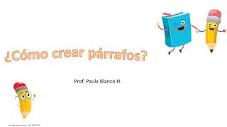 Escritura de párrafos [upl. by Chud]