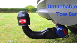 Using a detachable Tow Bar CC 2019 [upl. by Eylhsa]