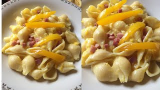 PASTA CON PEPERONI PANNA E PROSCIUTTO  SUPER CREMOSA [upl. by Langsdon504]