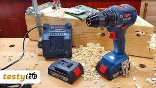 Bosch Wiertarkowkrętarka akumulatorowa GSR 18V50 Professional [upl. by Yddeg726]