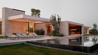 Beautiful Modern Spanish House With Courtyards And Pool [upl. by Stefanie]