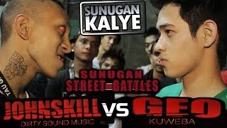 SUNUGAN KALYE  JOHNSKILL vs GEO Mandaluyong [upl. by Kenlee]