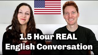 15 HOUR English Conversation Lesson [upl. by Anivlac]