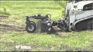 Bobcat Soil Conditioner Attachment Overview [upl. by Zehcnas]