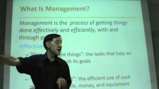 Principles of Management  Lecture 01 [upl. by Cowden]