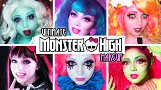 ULTIMATE Monster High Makeup Compilation  Charisma Star [upl. by Frolick]