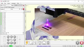 LaserGRBL Tutorial 4 Setting up your greyscale engraving part 1 [upl. by Harl]