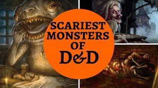 TOP 10 SCARY DampD MONSTERS [upl. by Pip]