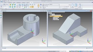 Solid Edge Practice Tutorials for Beginners  3  Solid Edge Part Modeling Exercises Tutorial [upl. by Ztnaj]