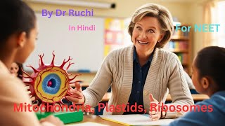 Mitochondria Plastids  Ribosomes I For NEET in Hindi [upl. by Lavern]