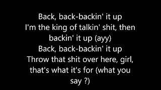 Pardison Fontaine feat Cardi B  Backin It Up Lyrics [upl. by Crowley]