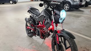 Kymco KPipe 4Stroke 50cc Tuning walkaround exhaust [upl. by Canada]