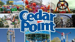 Top Ten Flat Rides at Cedar Point [upl. by Cyler]