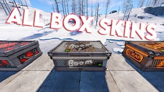 All Large Box Skins  Rust [upl. by Ducan438]