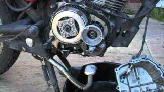 Kymco CK125 Oil Change [upl. by Zetnahs469]