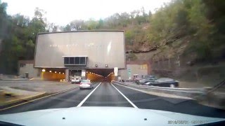 Fort Pitt Tunnel Pittsburgh Pennsylvania [upl. by Alamap]