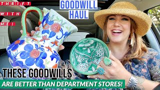 THESE GOODWILLS ARE BETTER THAN DEPARTMENT STORES  Thrift Haul  Thrift For Resale  Goodwill Haul [upl. by Richter]