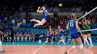 TOP 20 Legendary Womens Volleyball Spikes Of All Time HD [upl. by Hadias756]