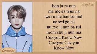 NCT U  Know Now Easy Lyrics [upl. by Guinna]