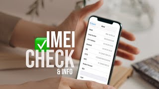 How to Check iPhone IMEI Number 2021 [upl. by Esil]