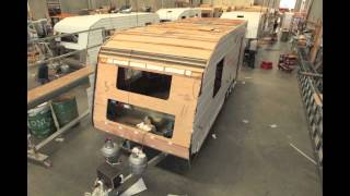 Time Lapse Caravan Construction Video  Concept Caravans [upl. by Ola]