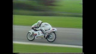 MotoGP  80cc GP British Grand Prix  Donington Park 1987 [upl. by Alimac]