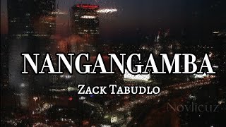 Zack Tabudlo  Nangangamba lyrics [upl. by Murrell421]