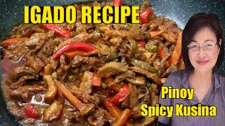 Igado Ilocano Recipe  filipinofood [upl. by Ole]