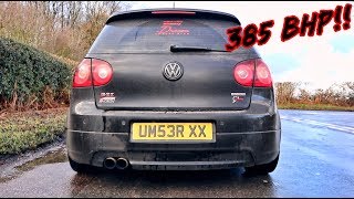 WHY IS THIS 385BHP STAGE 2 PLUS GOLF GTI EDITION 30 SO QUICK [upl. by Aknayirp]