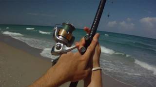 Surf Fishing  How to Cast a Surf Rod [upl. by Eninahpets]