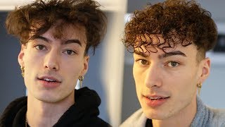 5 MINUTE Curly Hair Tutorial for Men [upl. by Mike]