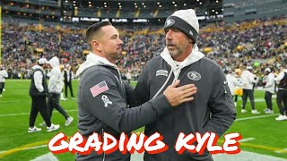 Grading 49ers HC Kyle Shanahans Performance in 2024 [upl. by Ingrim]