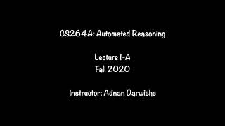 Lecture 1A Introduction amp Boolean Logic [upl. by Malvia]