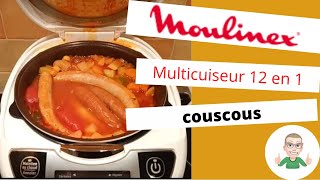 Couscous au multicuiseur 12 en 1 Moulinex [upl. by Teresita]