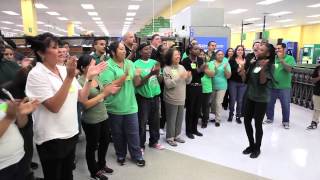 Downtown Los Angeles Walmart Cheer [upl. by Gnim]