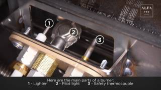 Burner Maintenance  gas oven  Tutorial Pro [upl. by Caron]