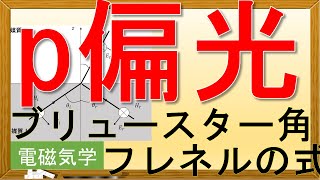 【電磁気学】フレネルの式ｐ偏光 [upl. by Eaton]