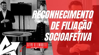 DIREITO DE FAMÍLIA Reconhecimento de filiação socioafetiva [upl. by Airotnahs402]