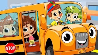 LAS RUEDAS DEL AUTOBÚS canciones infantiles [upl. by Bywaters102]