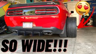 Dodge Challenger ScatPack Tire Upgrade FINALLY [upl. by Downall]